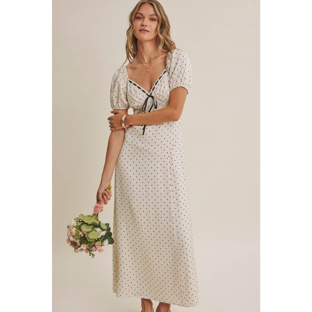 VINTAGE POLKA DOT MAXI