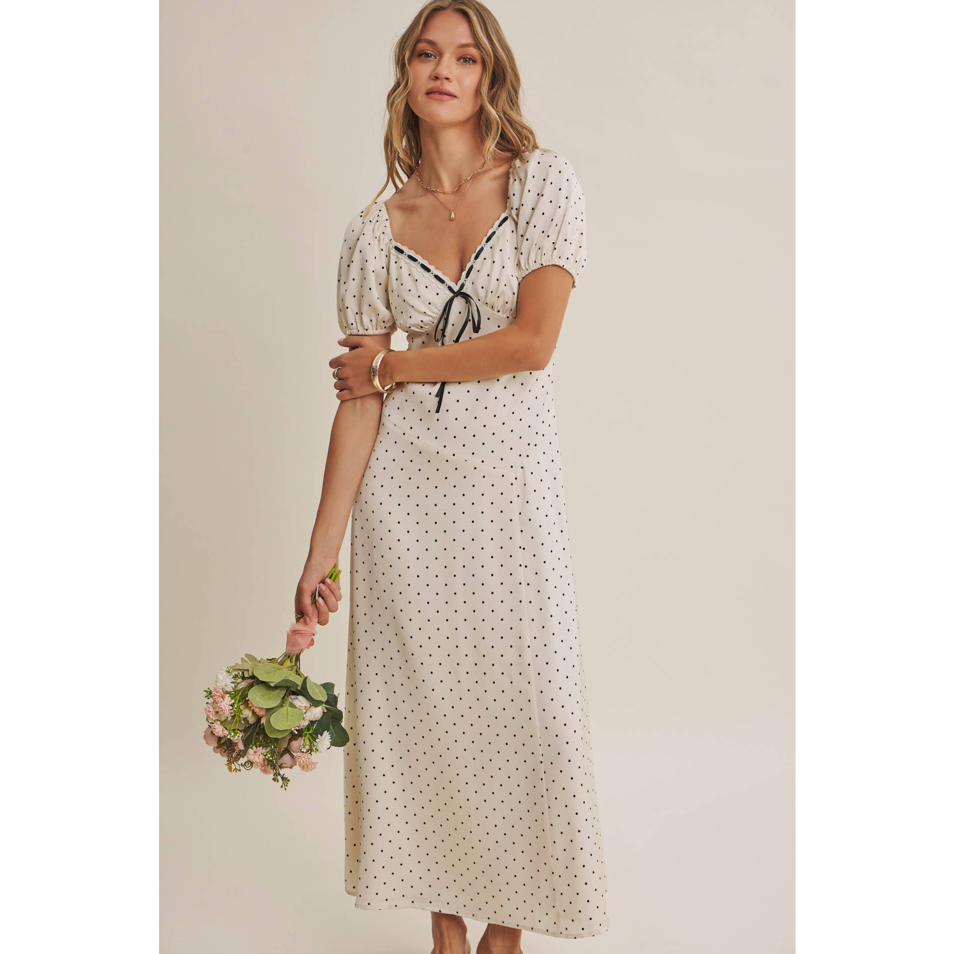 VINTAGE POLKA DOT MAXI