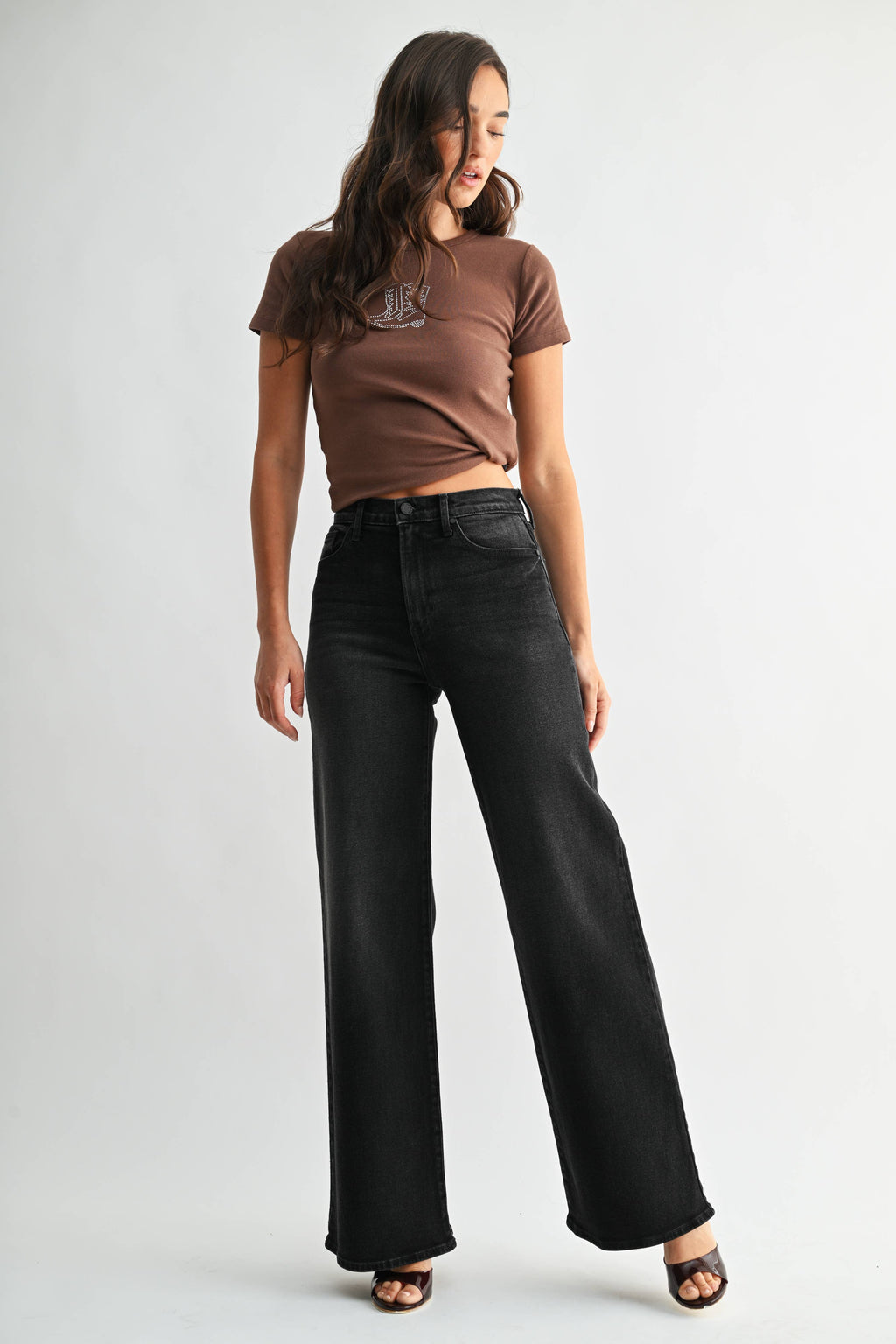 Full Length Palazzo Denim