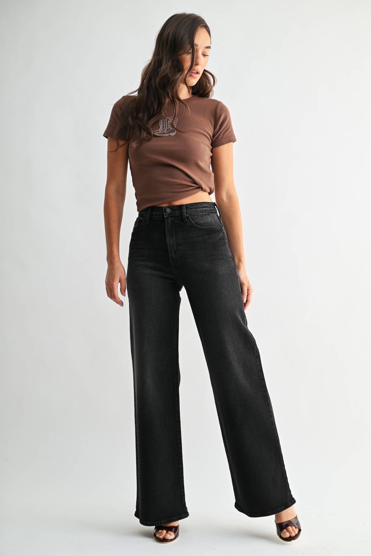Full Length Palazzo Denim