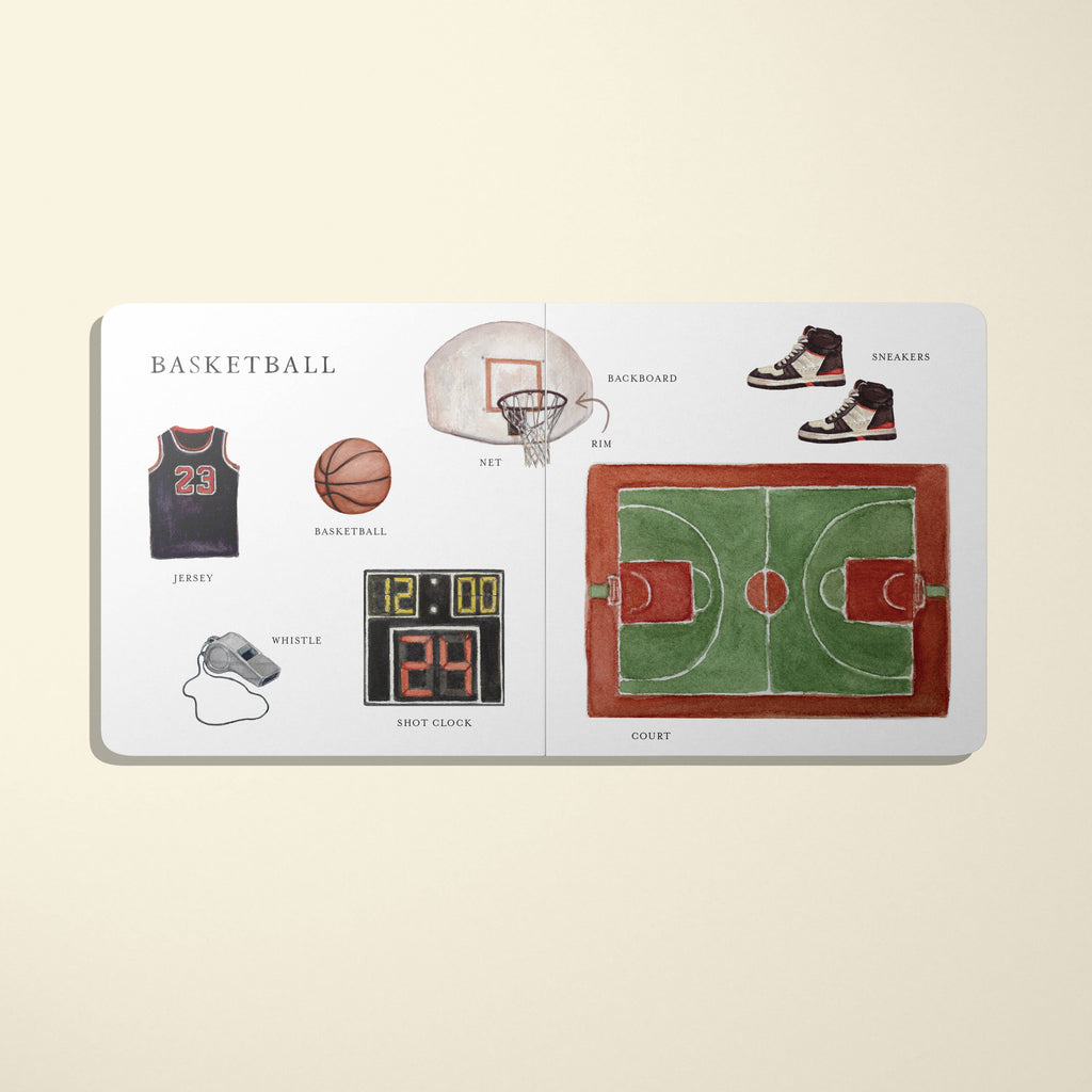 Our Big Book of Sports - Board Book