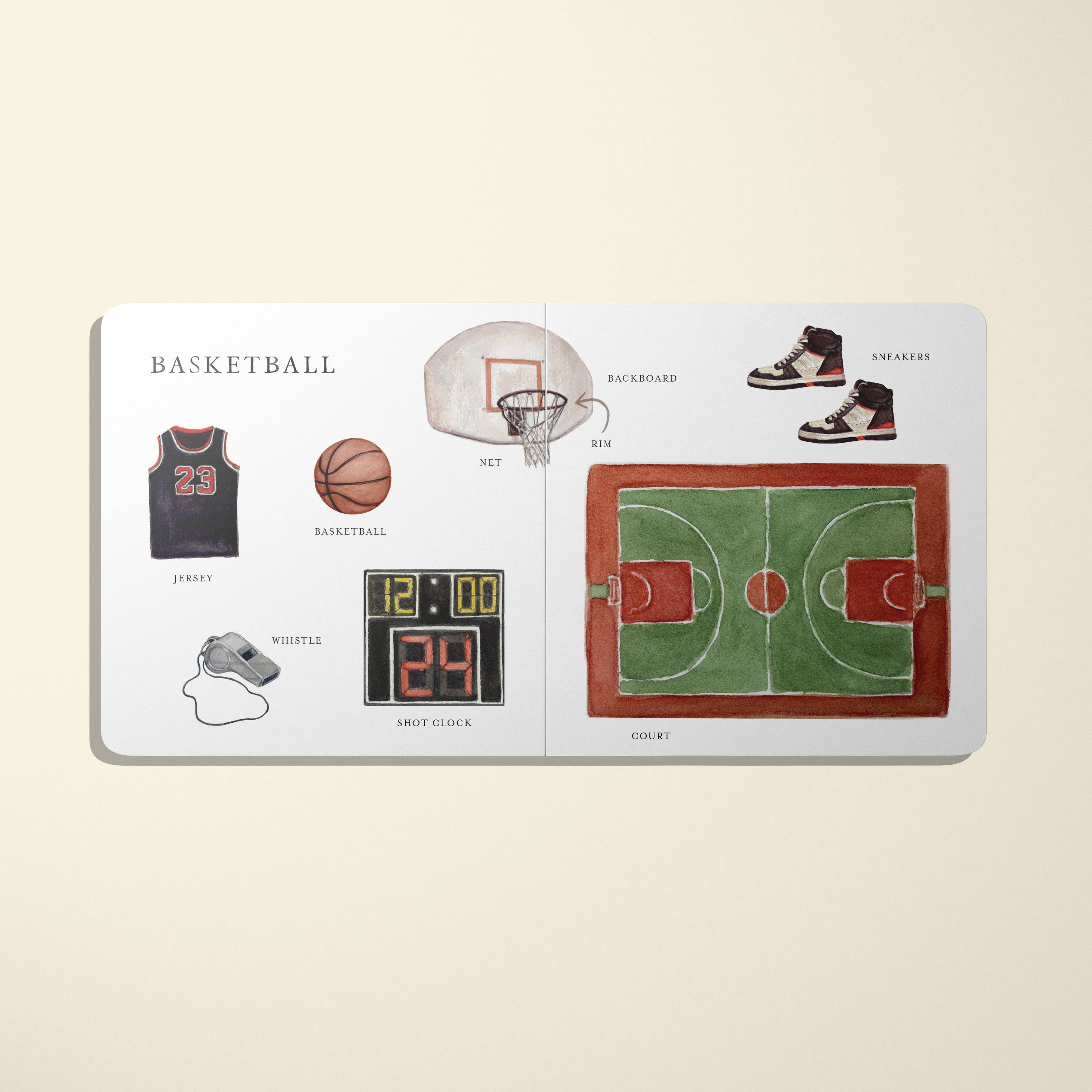 Our Big Book of Sports - Board Book