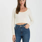 SCOOP NECK CROP TOP