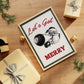 Let's Get Merry Santa | Christmas Art