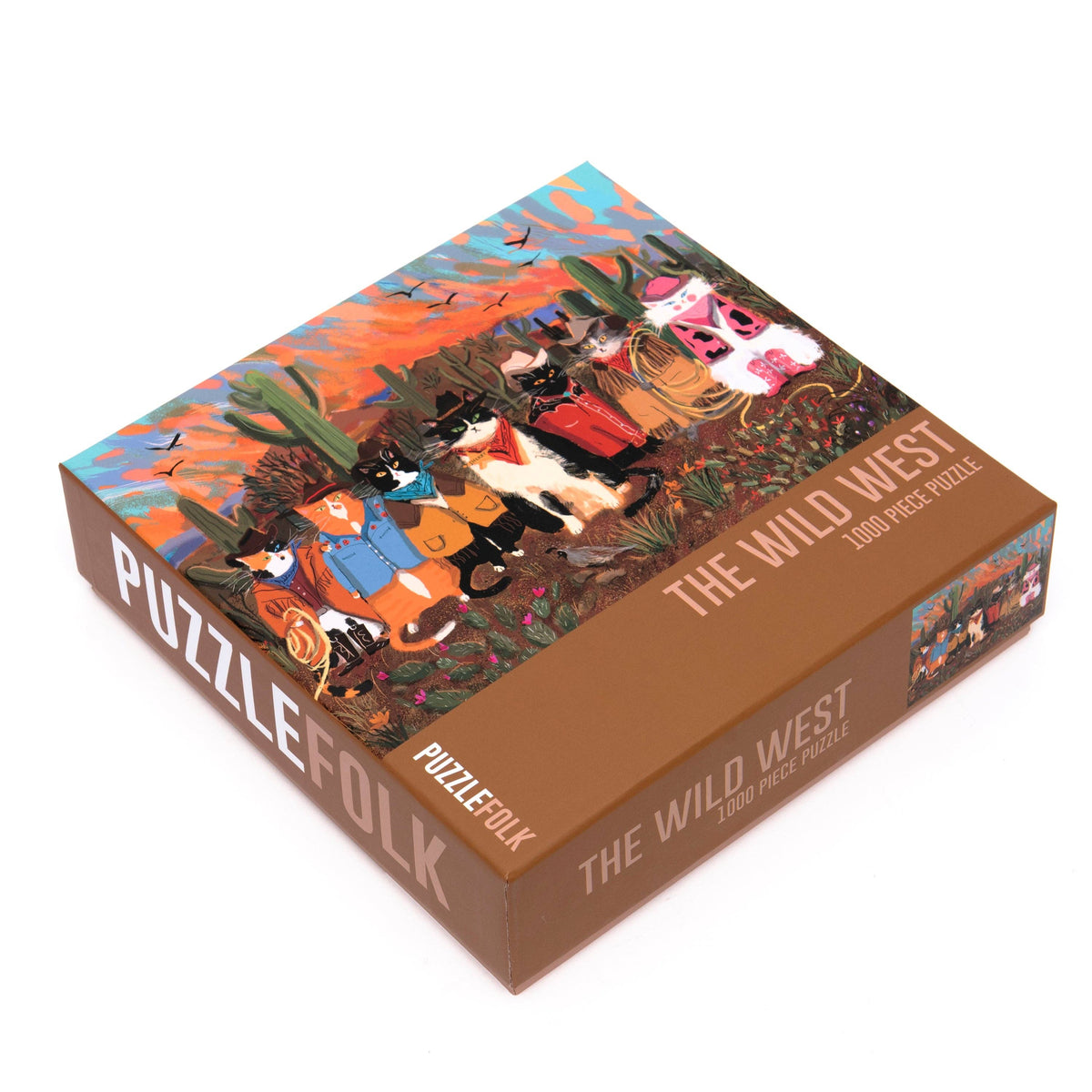 The Wild West - 1000 Piece Puzzle