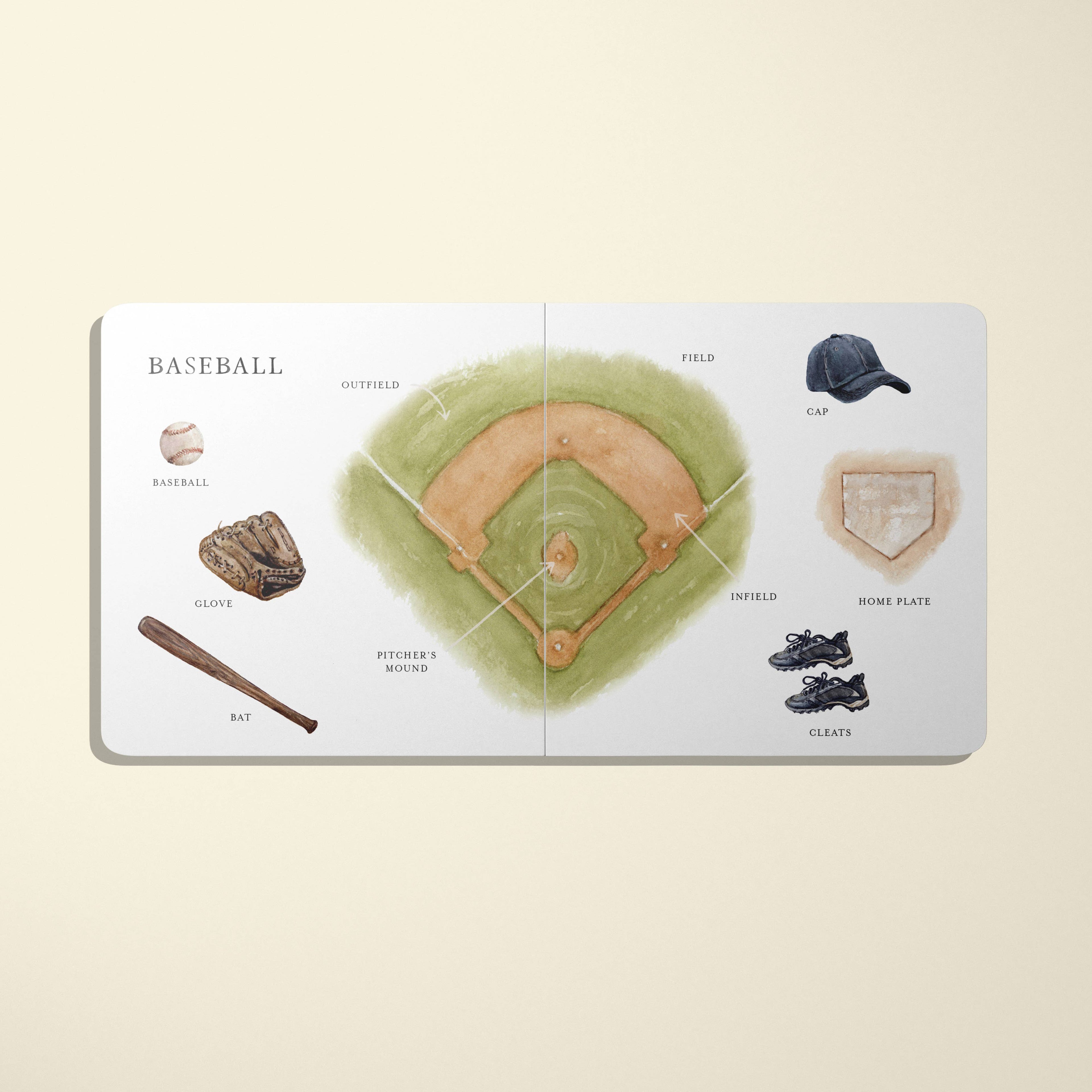 Our Big Book of Sports - Board Book
