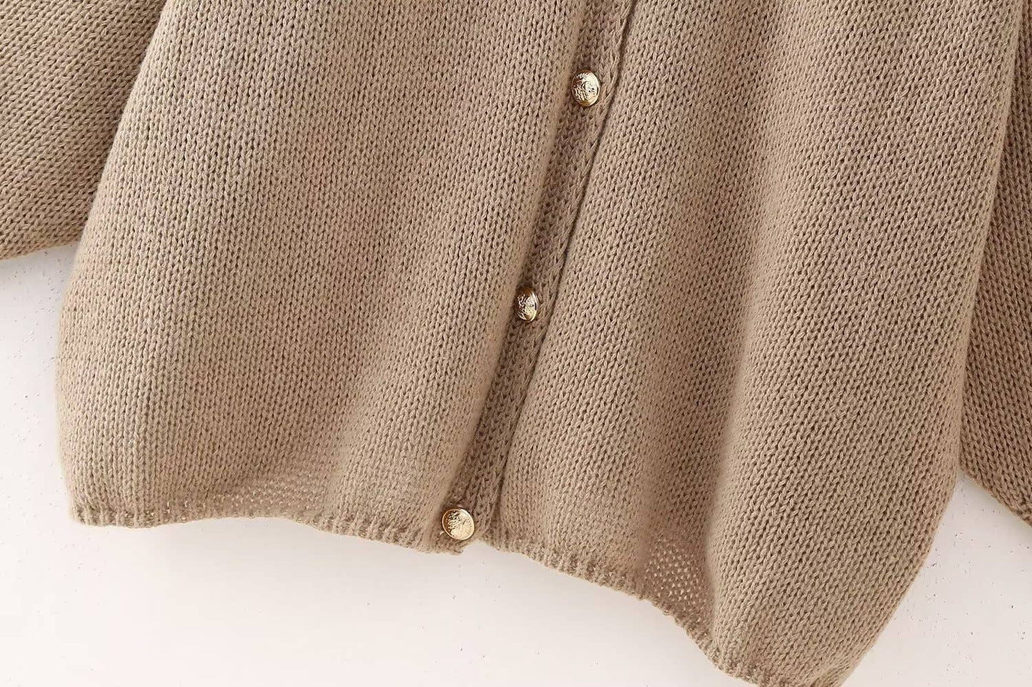 Chunky Button Cardigan