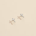 Cross Stud Earrings