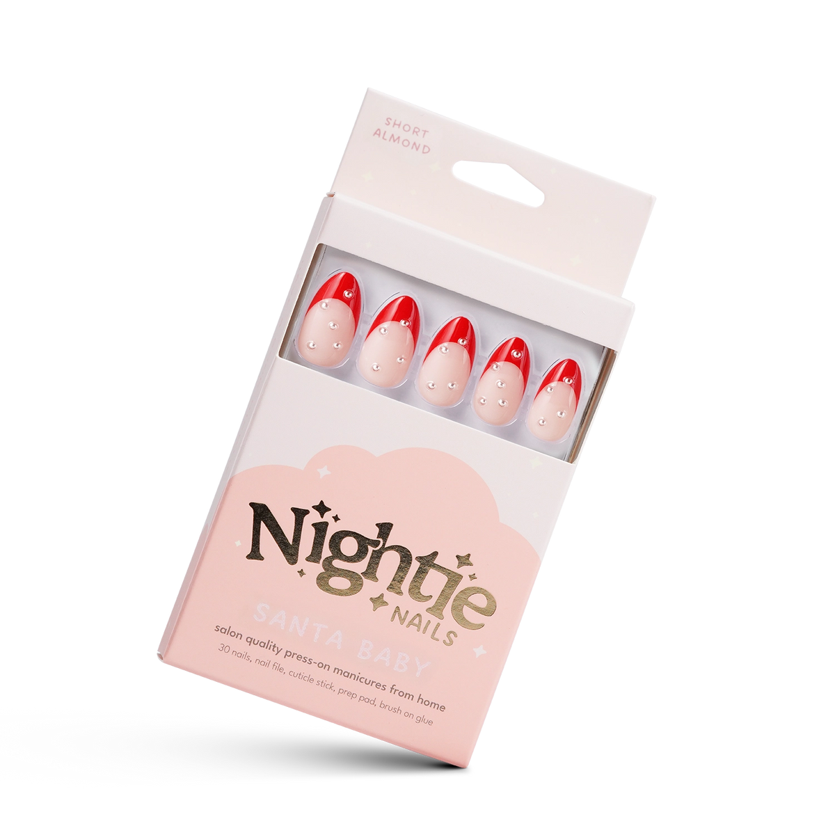 Red Lights Press On Nails