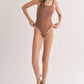 Mocha Sun Bath Swimmie/Bodysuit