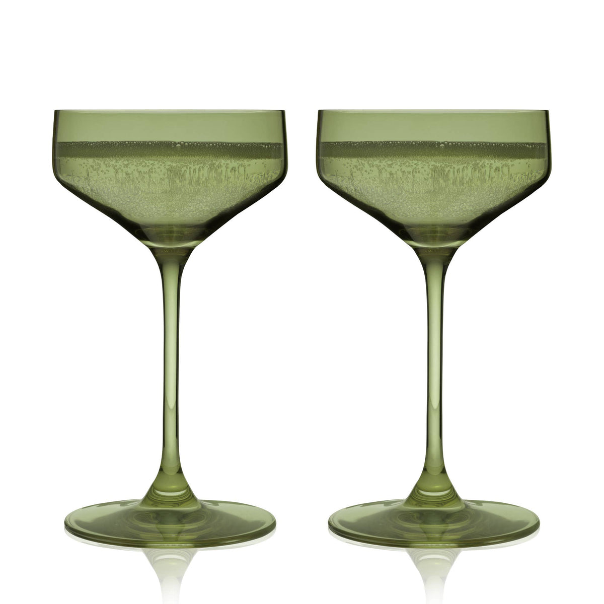 Reserve Nouveau Crystal Coupes- Set of 2