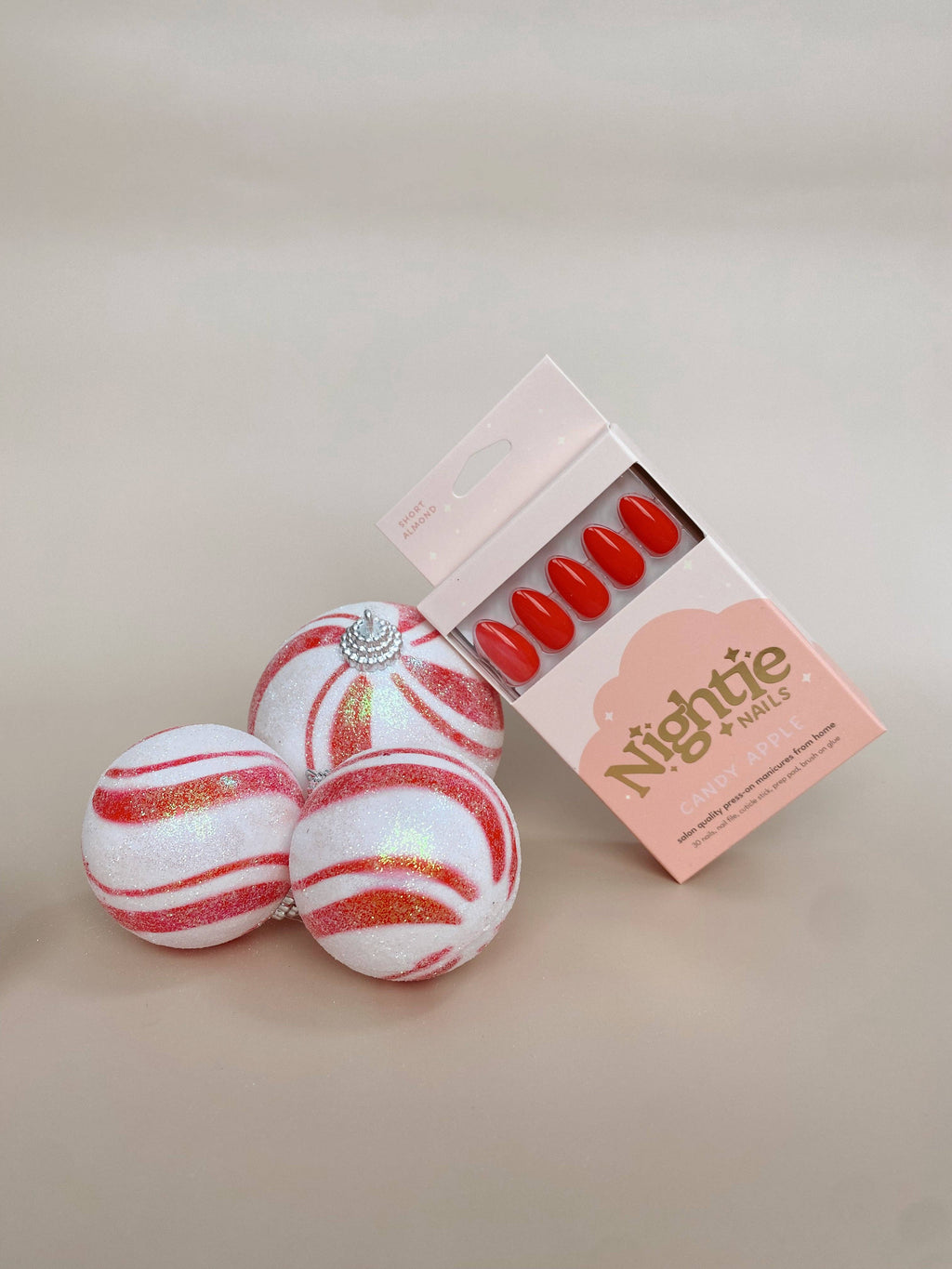 Candy Apple Press On Nails