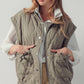 Vintage Washed Quilted Vest