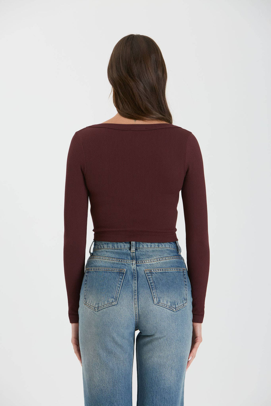 SCOOP NECK CROP TOP