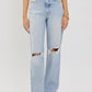 Light Super High Rise Dad Jean