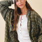 Kambrie Plaid Flannel Shirt