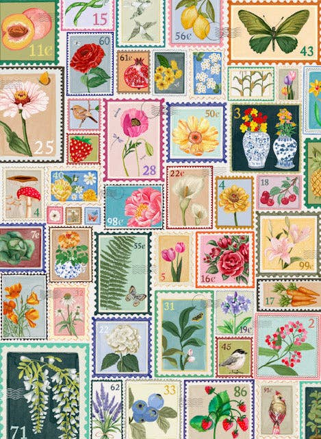 Petals & Postage Puzzle