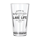 Lake Life: Fishing Pint Glass