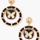 Butterfly Coin Earring