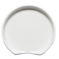 White Stoneware Spoon Rest