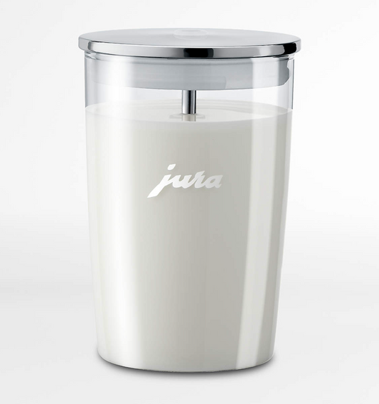Jura Glass Milk Container
