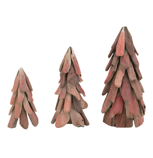 Faded Red Driftwood Tree