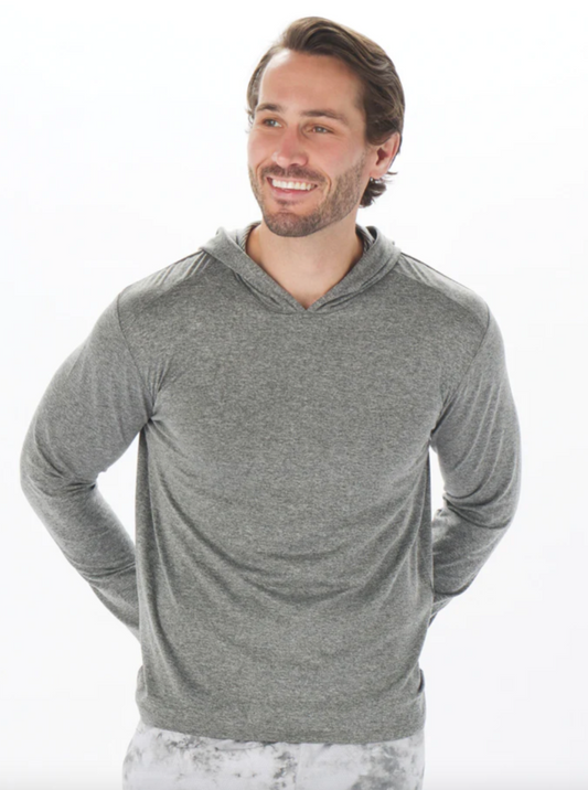 Black Heather Taclite Hoodie