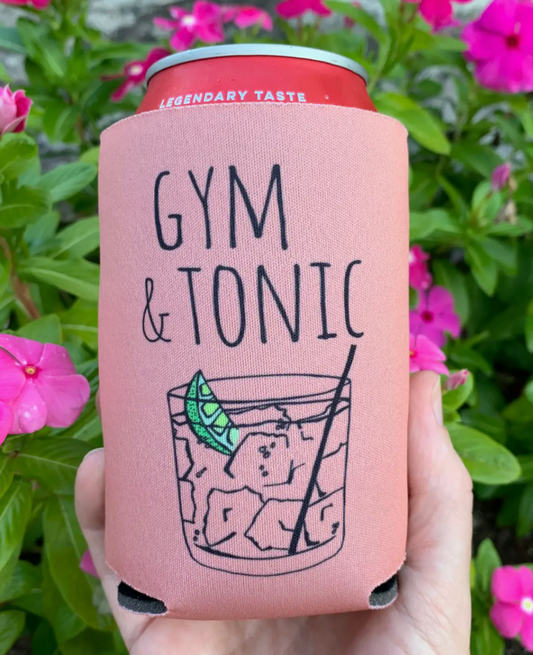 Gym & Tonic Can Koozie