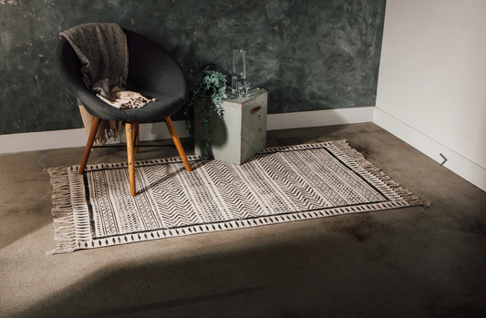 3x5 Print Block Rug