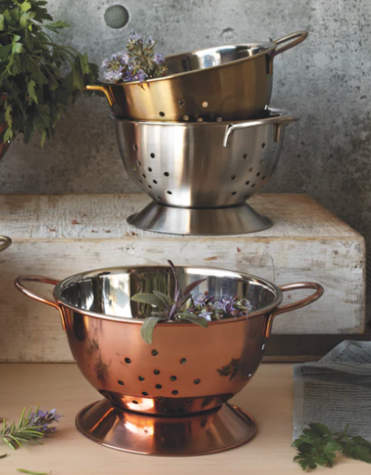 Rose Gold Large Colander