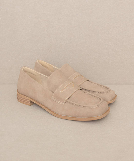 The June | Classic Square Toe Penny Loafer