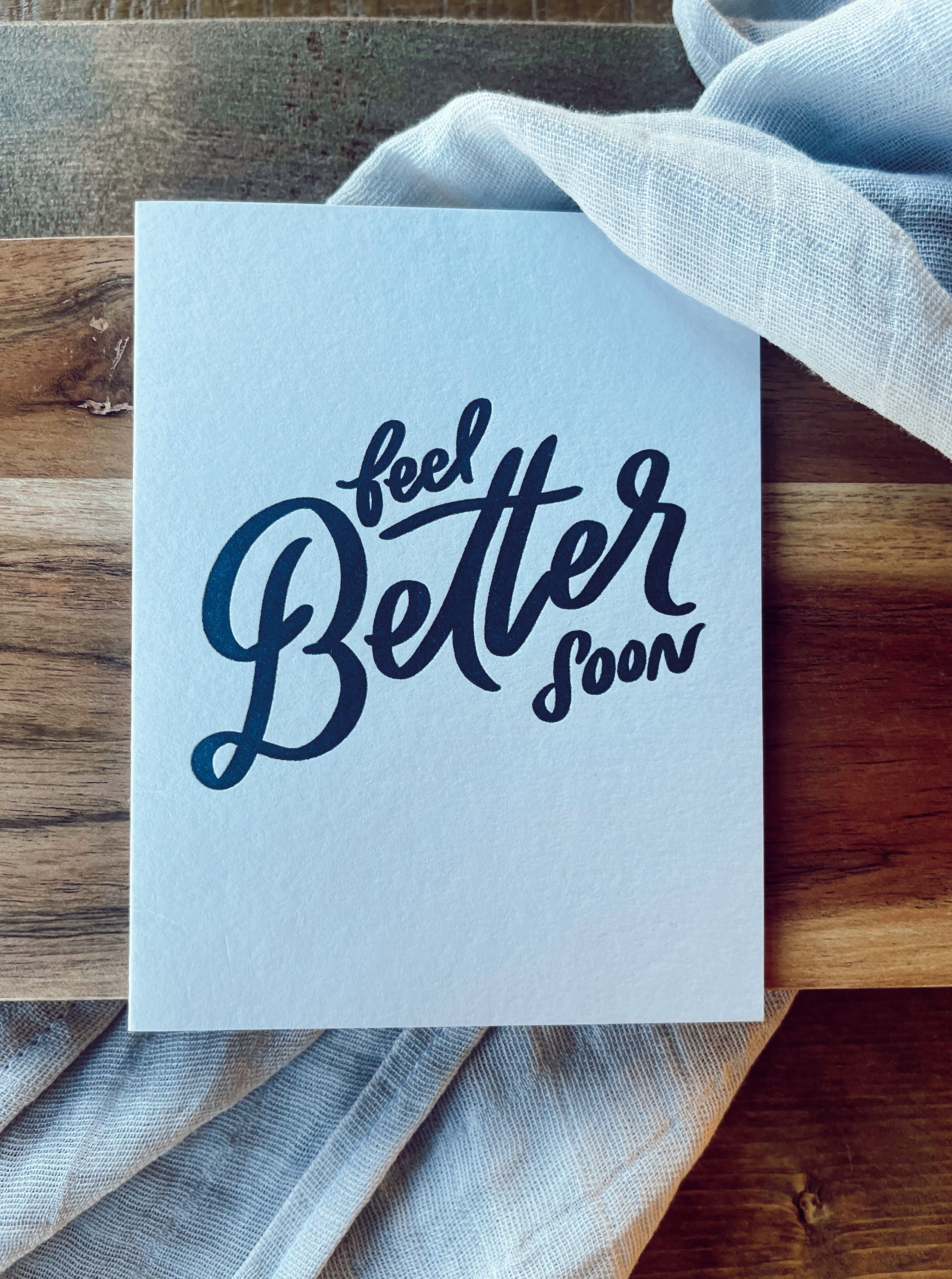Feel Better Soon Card