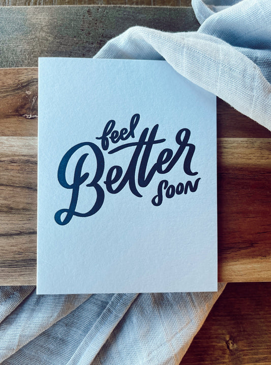 Feel Better Soon Card