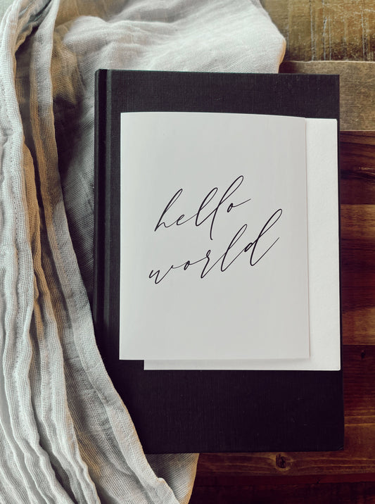 Hello World Card